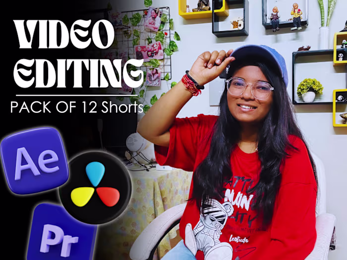 Short form video editing 