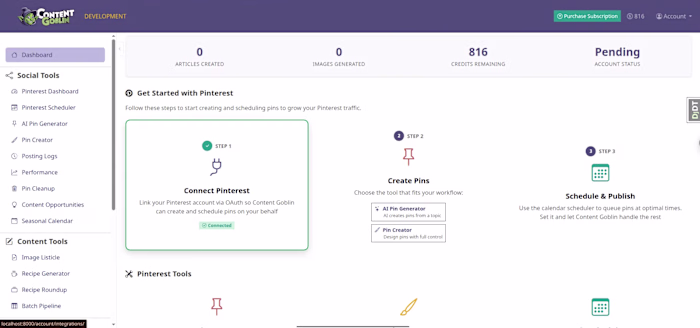 contentgoblin.ai (http://contentgoblin.ai) is a full