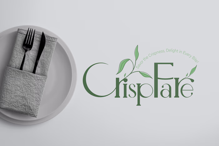 CrispFare logo: Revitalizing the Salad Experience