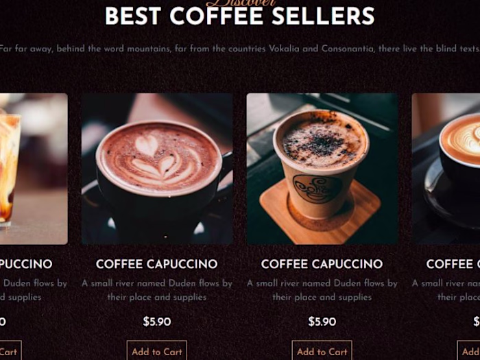 COFFEE - Blend Poject