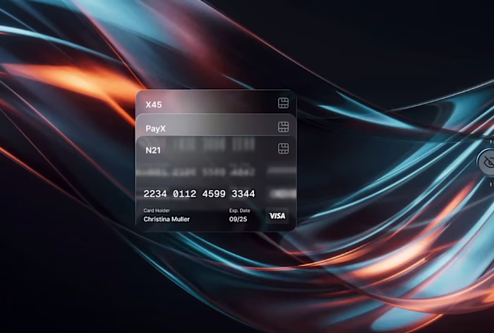 Interactive Digital Wallet Interface Design