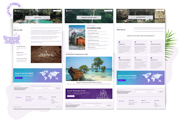 Brand & Web Design for TripSpree