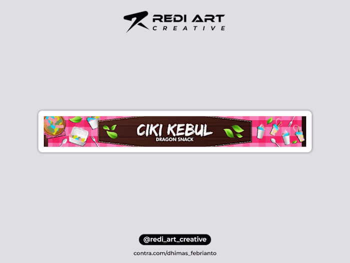 Design Banner Promotion Ciki Kebul