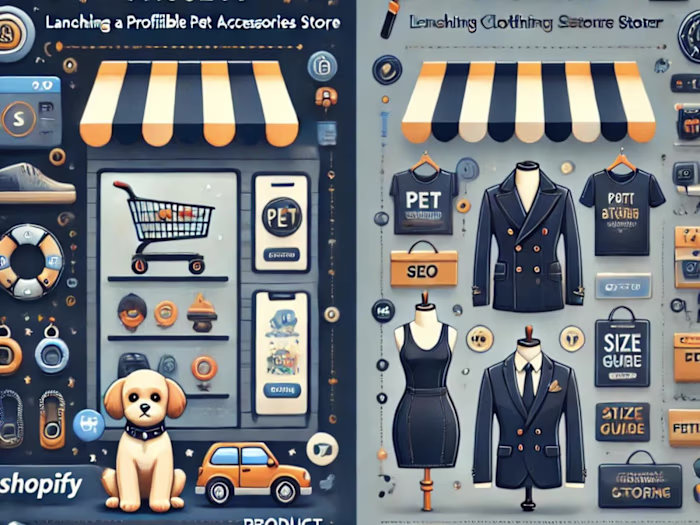 Shopify Store: Custom Clothing Brand Store Design