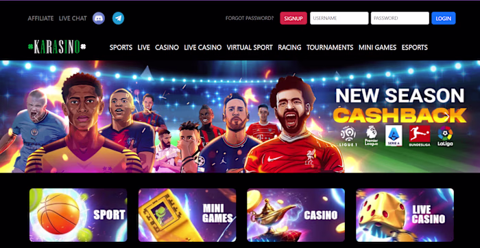 Karasino Project with ReactJs