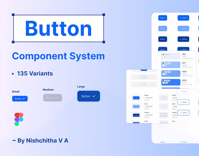 Button component design system