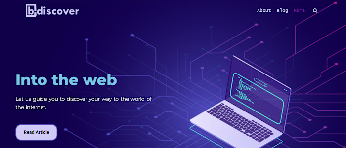 b-discover.ma IT Blog Development