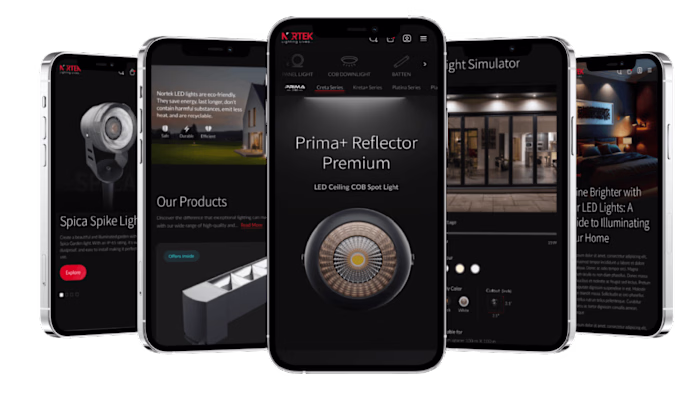 Pixel Perfect work for Nortek Lighting