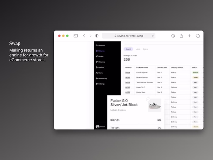 Swap: Making returns an engine for growth for eCommerce stores
