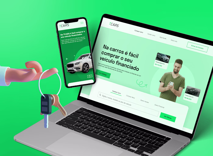 TCAR | Landing page - Study Case :: Behance