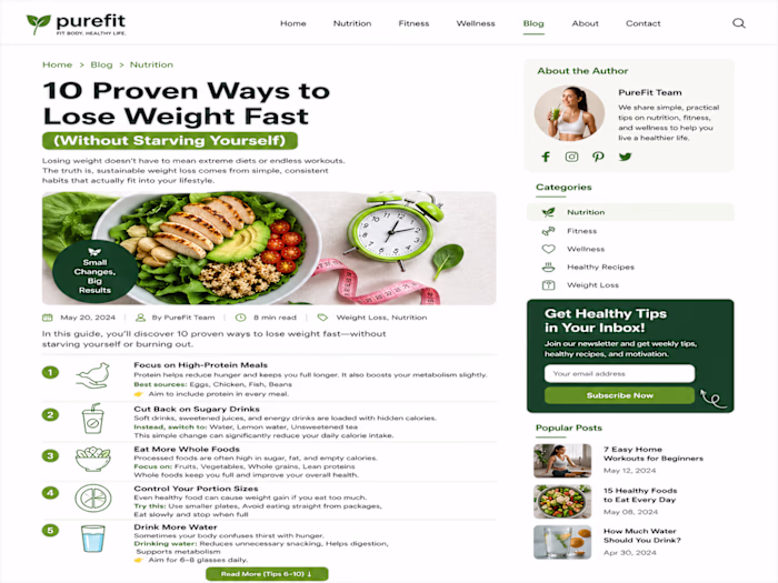 Did you know?
 Losing weight