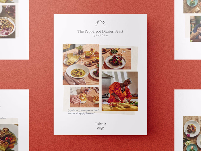 Dishpatch - Print Design for a leading UK Startup