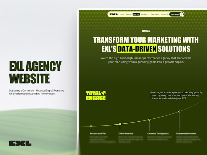 Designing a Conversion-Focused Digital Presence for EXL