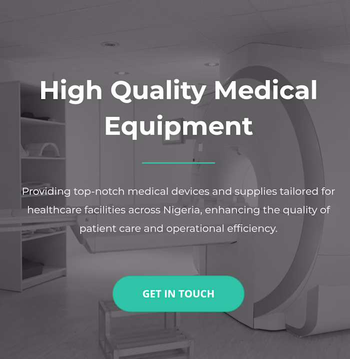 Matters Medical (MMed) Nigeria Website Development 