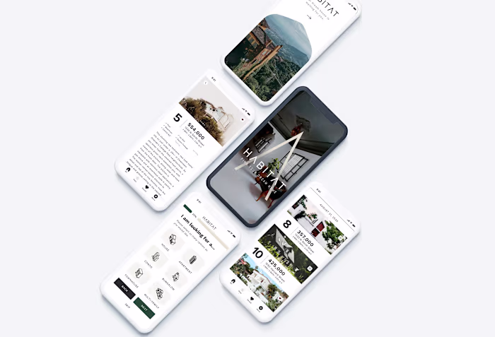 Habitat | Mobile & Desktop Design