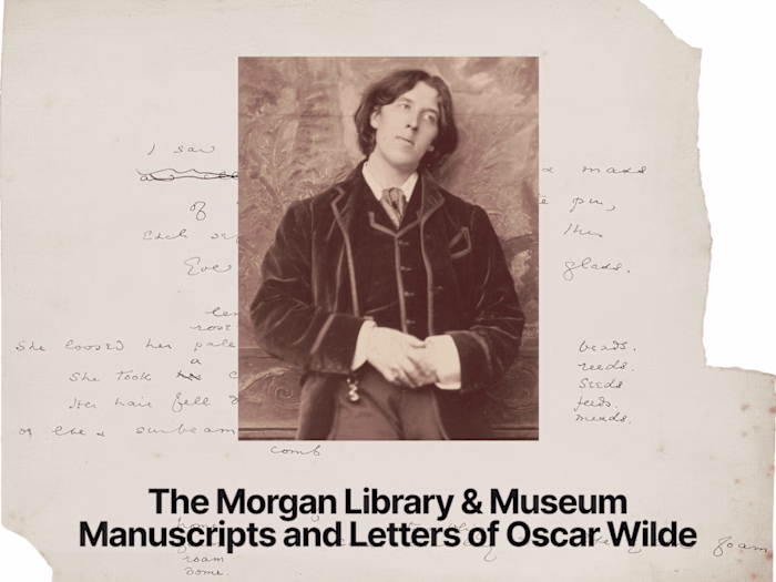 Manuscripts & Letters of Oscar Wilde. Website