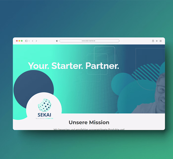 Sekai Landing Page 
