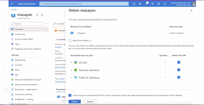 User Testing a New Resource Delete Process