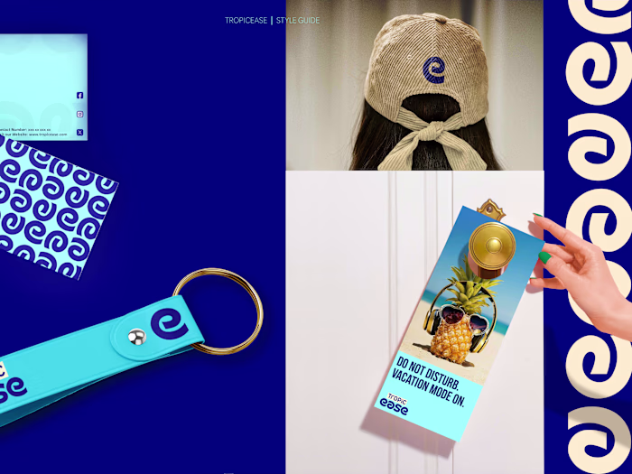 TropicEase- Logo and Brand Identity.