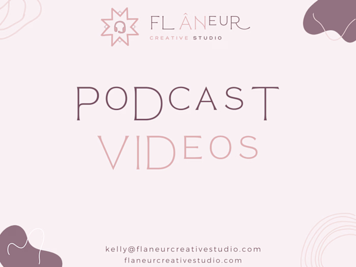 Podcast Video Content and Social Media Clips