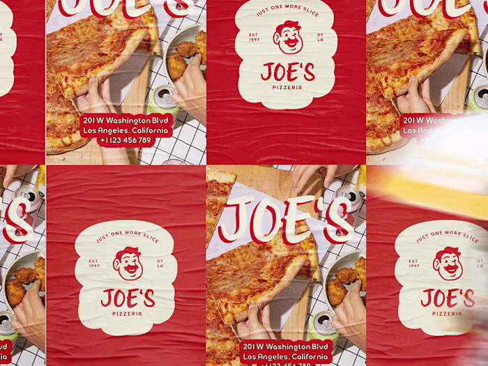Joe's Pizzeria (Brand Identity)
