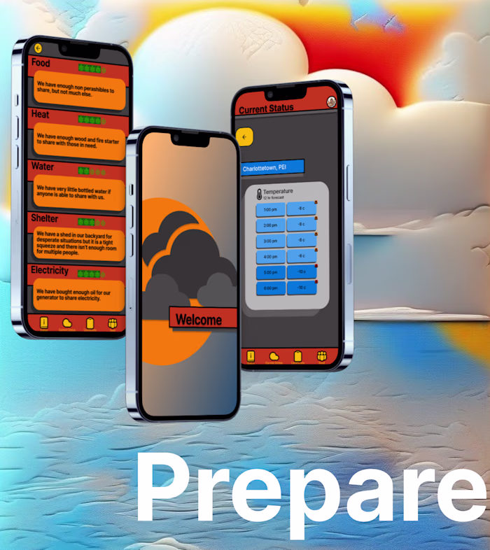 Prepare, an app that keeps you alert!