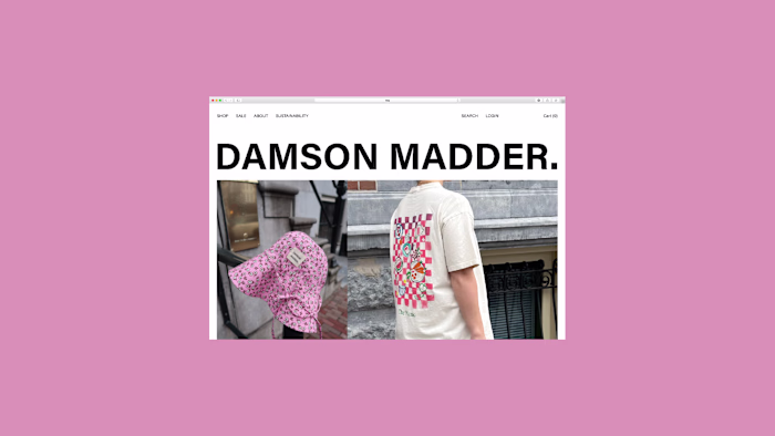 Damson Madder |  Web Design
