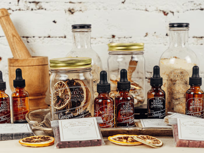 The Boozy Botanist Product Photographs