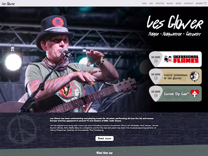 Loved Up Les Website Design & Development