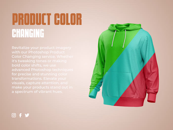 E-commerce Product Color Change