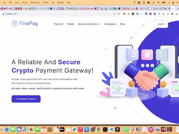 On-ramp/Off-ramp Crypto Platform