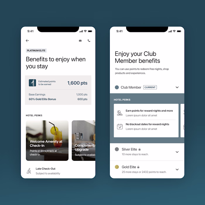 IHG App Loyalty Experience