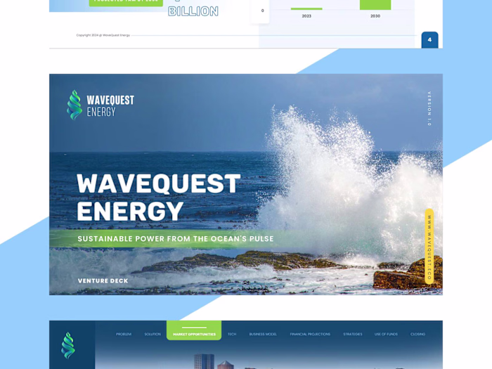 WaveQuest Energy pitch deck