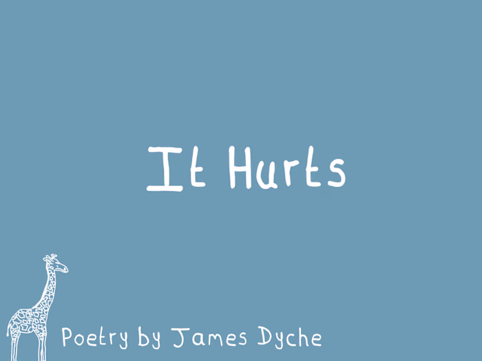 'It Hurts' Keep them at bay The things that hurt me They are...