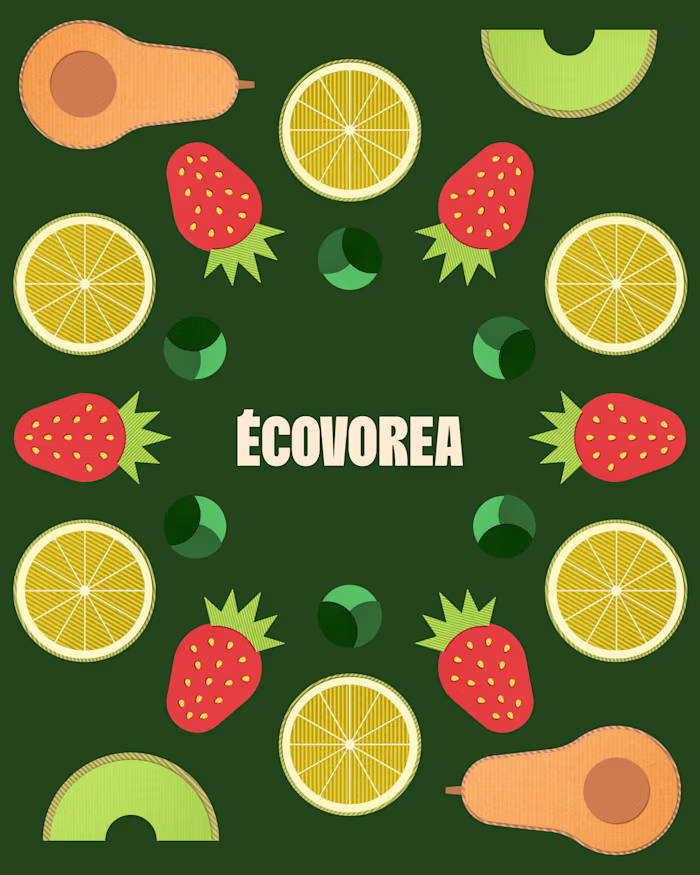 Art Direction & Brand Design for an eco-friendly food app 🥕