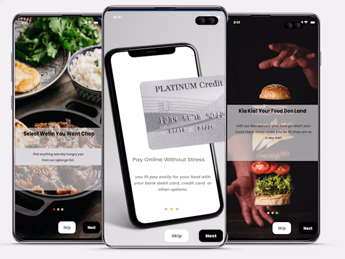Online Food-delivery app