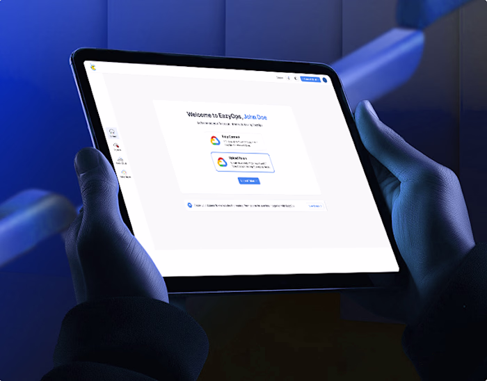 EazyOps Automation Platform | A UI/UX Case Study