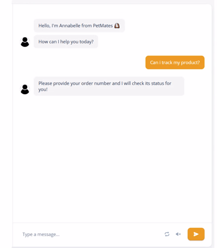 Customer Service ChatBot For A E-commerce Pet Store