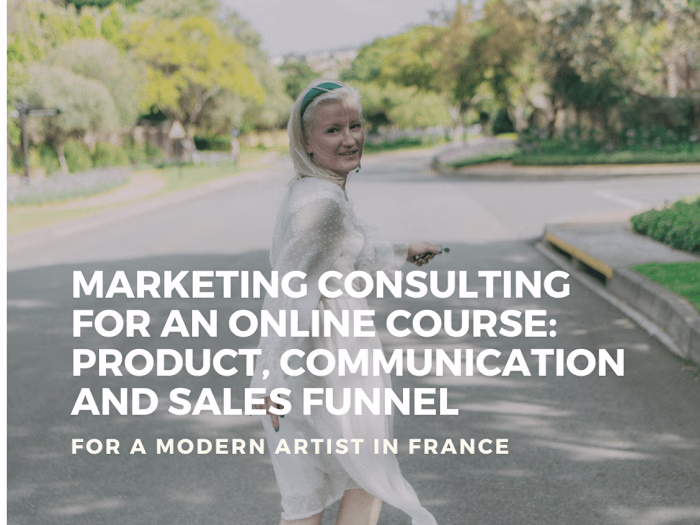 Marketing strategy for an online product launch