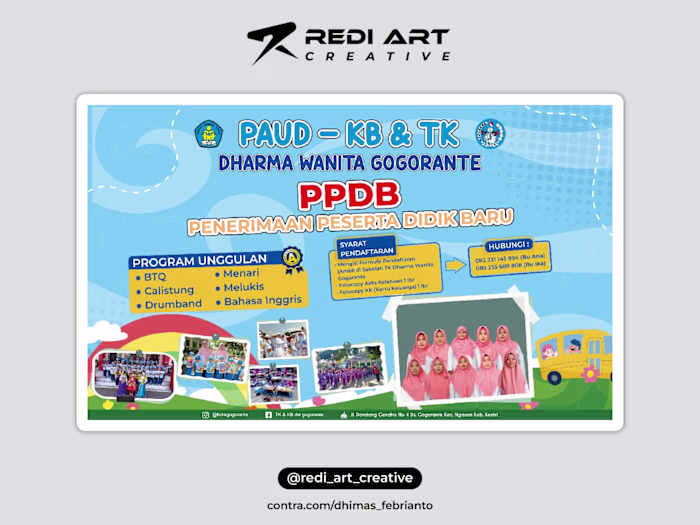 Design Banner PPDB TK Dharma Wanita Gogorante