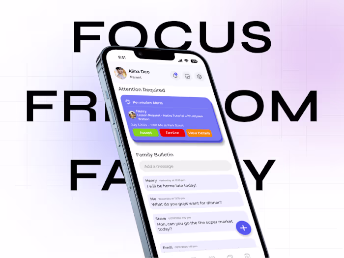 Student Time Manager I UI/UX showcase