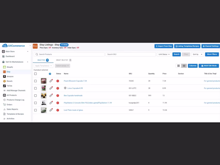E-Commerce Store Management