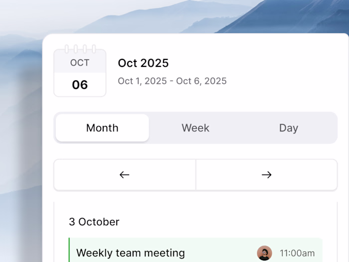 Worked on a new calendar planner for a client.