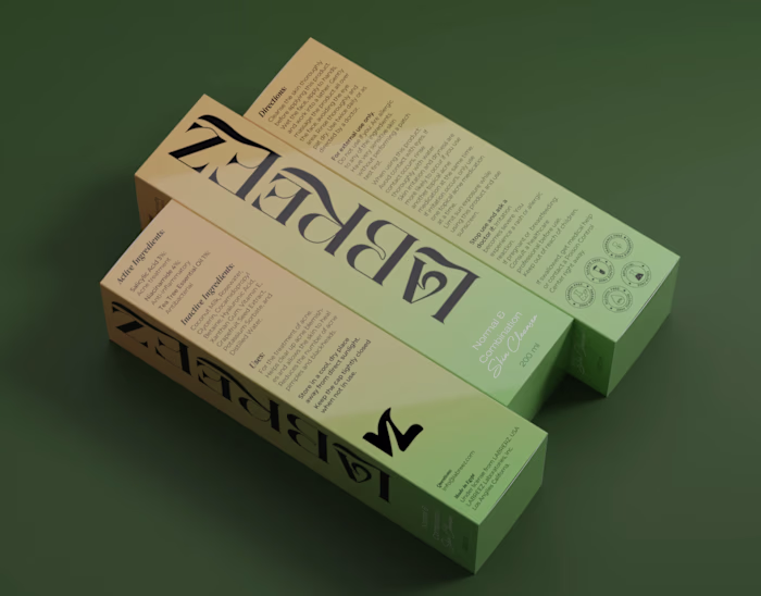 LABREEZ Skin Cleanser Packaging Design | 3D Mockups