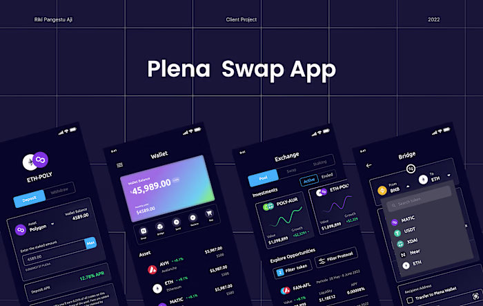 Plena Swap App - Redesign