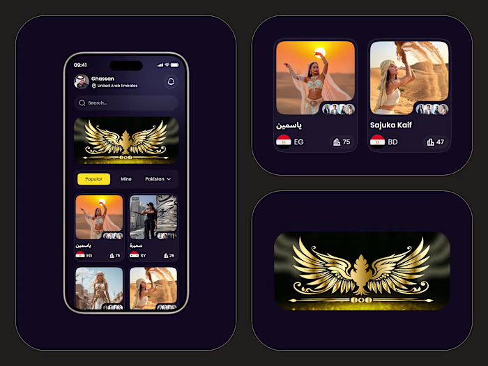 Live Arbian Dating AI App