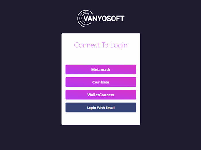 Specific NFTs check in wallet during login