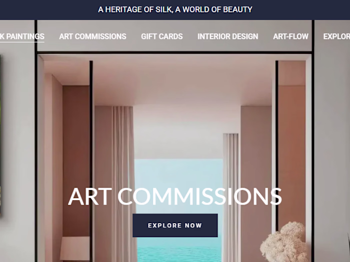 Hand-Painted Silk Artwork Collections