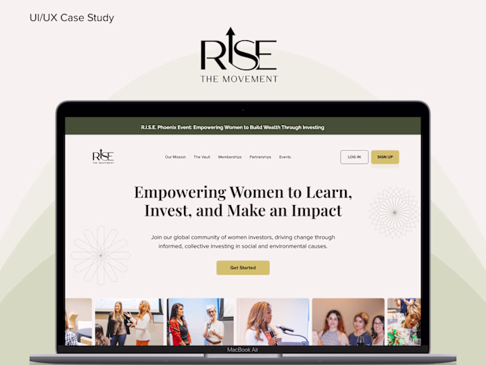 UX Case Study | Rise The Movement
