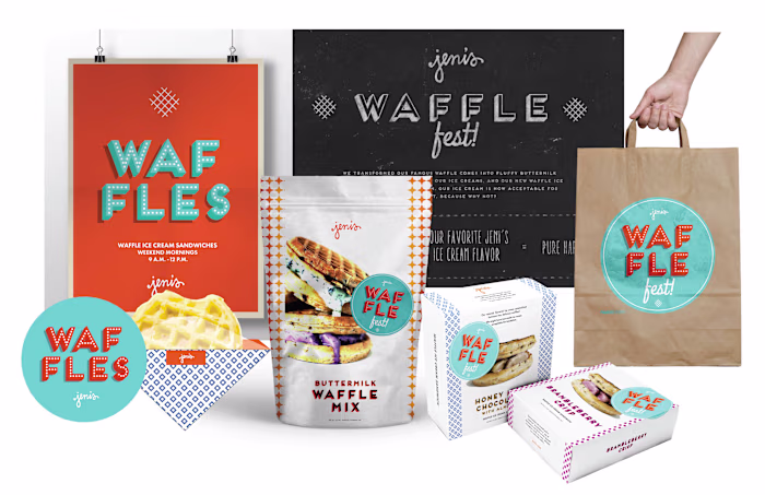 Jeni’s Waffle Fest – Brand Extension & Packaging Design